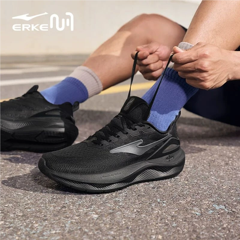 【于适推荐】天马3丨鸿星尔克25新款透气减震运动跑步轻便网面跑鞋