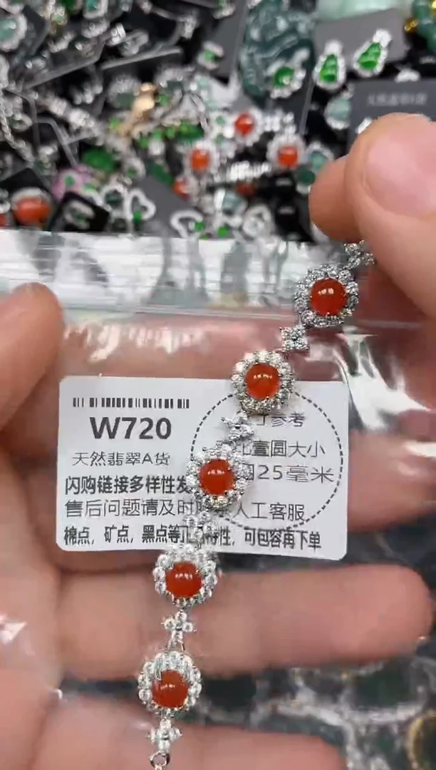 颈饰未镶嵌翡翠W720手链