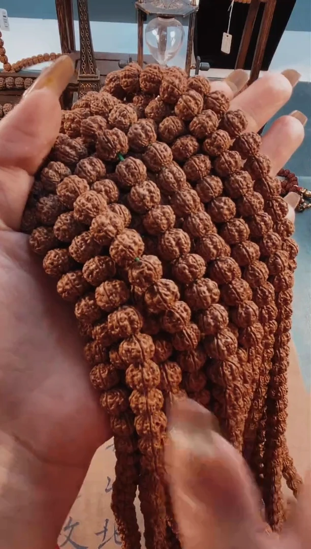 【闪购商品】金刚菩提手串659龙爪梅花尺寸10左右+钢丝刷