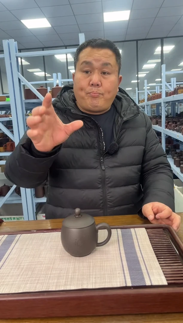 【闪购商品】紫砂茶杯福来小龙蛋@@GB01365