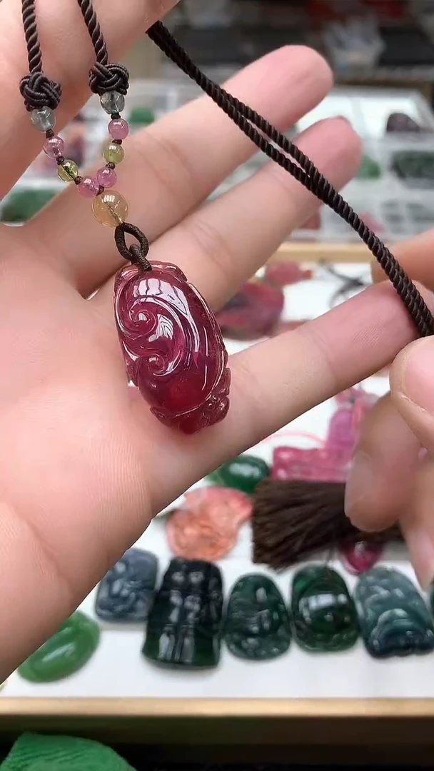 【闪购商品】碧玺吊坠(不含链)未镶嵌吊坠58