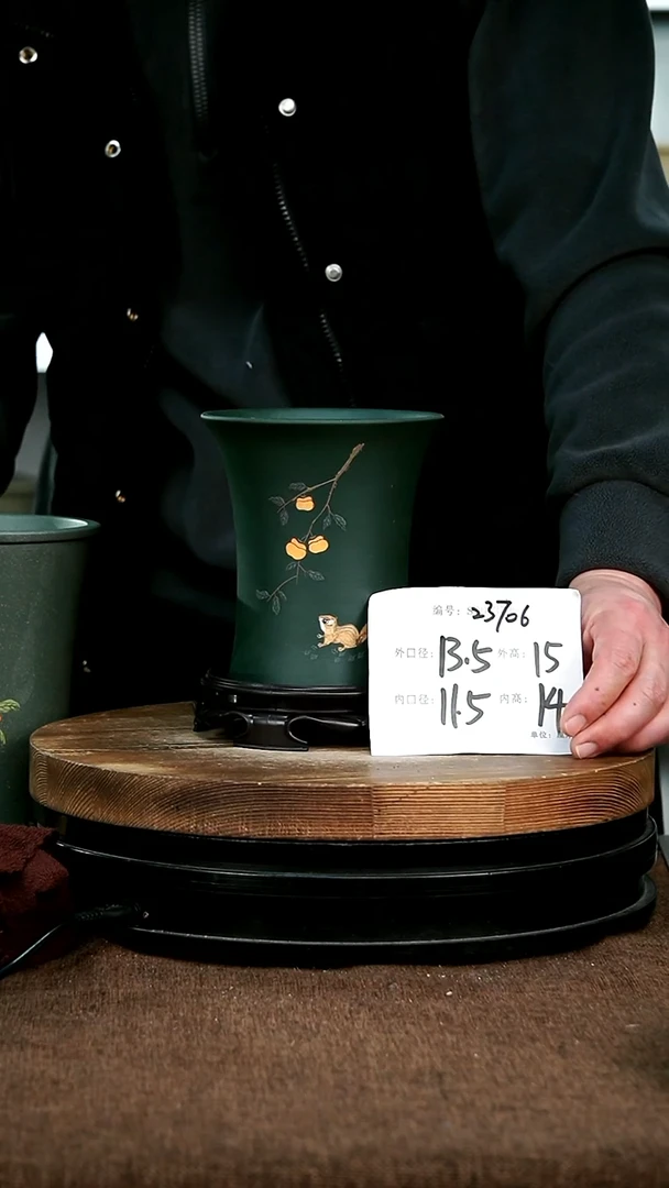 【闪购商品】紫砂花盆23706+s宜兴紫砂花盆