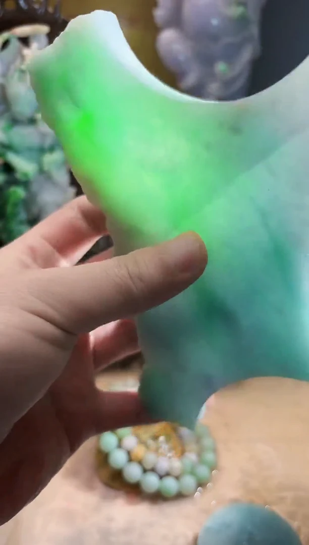 未镶嵌挂件翡翠A货张麦9440