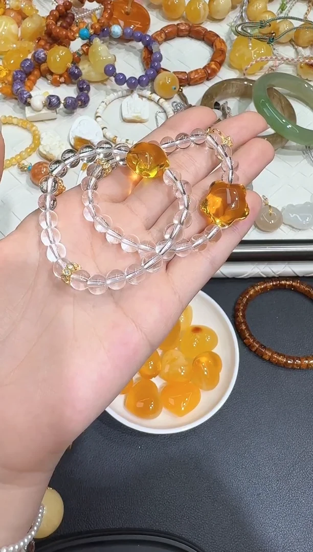 手串银S925镶嵌水晶X0327-1195-581多样性一件