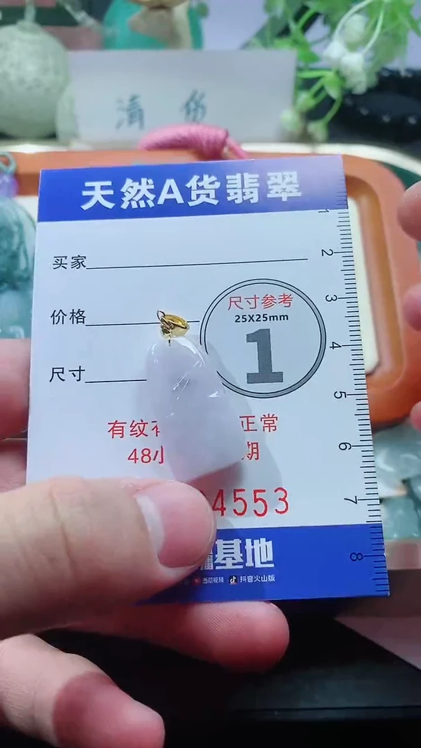 【闪购商品】翡翠颈饰未镶嵌天然A货翡翠一件