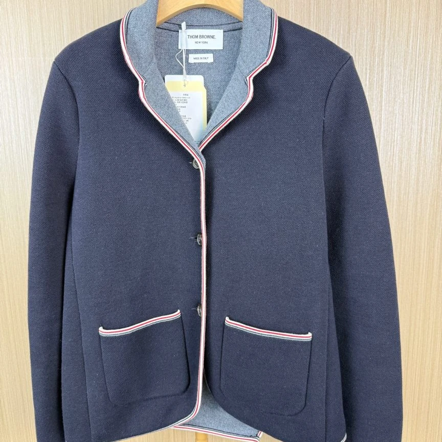 99新 THOMBROWNE 针织开衫西装外套 38 16213943