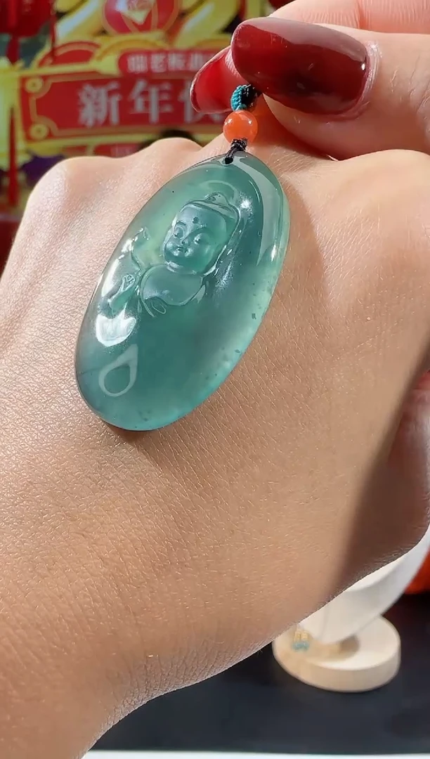 【闪购商品】翡翠吊坠(不含链)未镶嵌宝宝佛