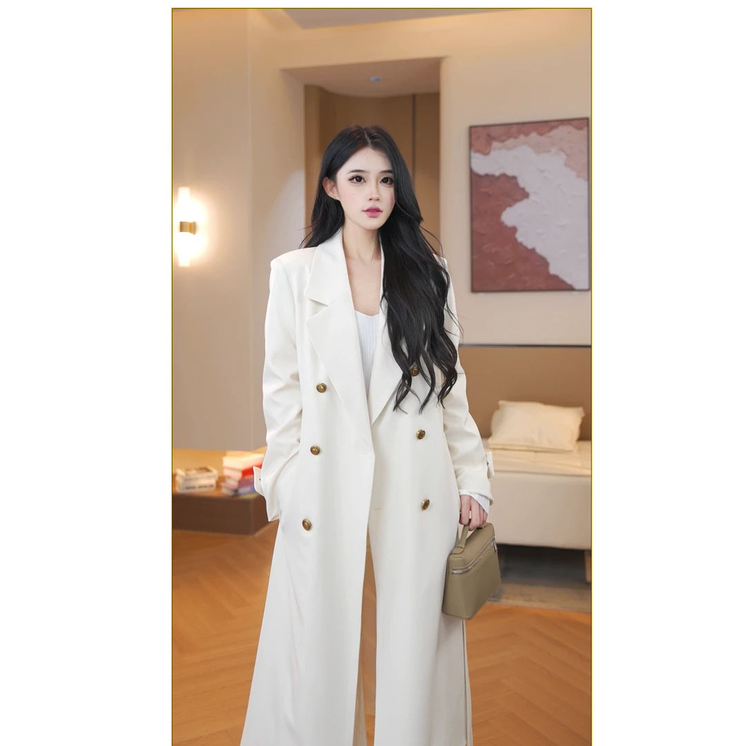 加厚90羽绒风衣冬季新款御姐高级感显瘦小个子气质外套女