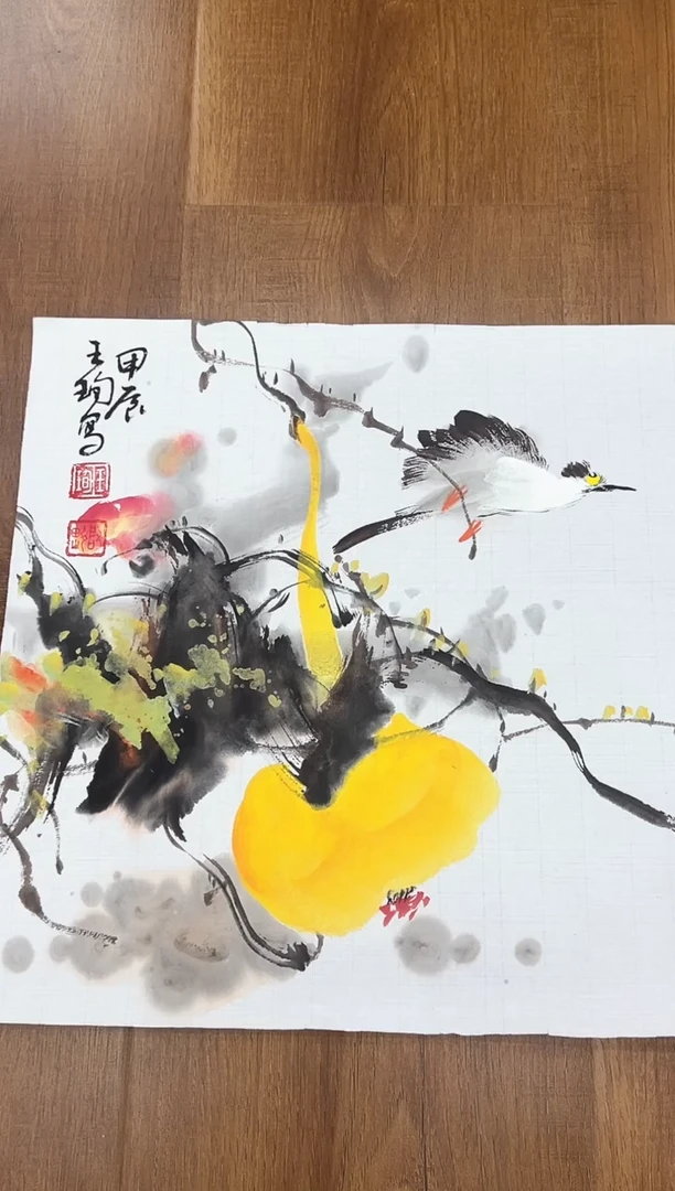 国画老师/国画作品/纯手绘