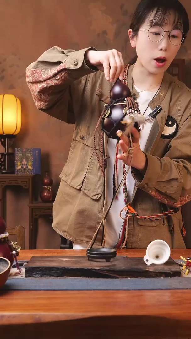 【闪购商品】138号精品大漆葫芦防腐防渗装水茶酒