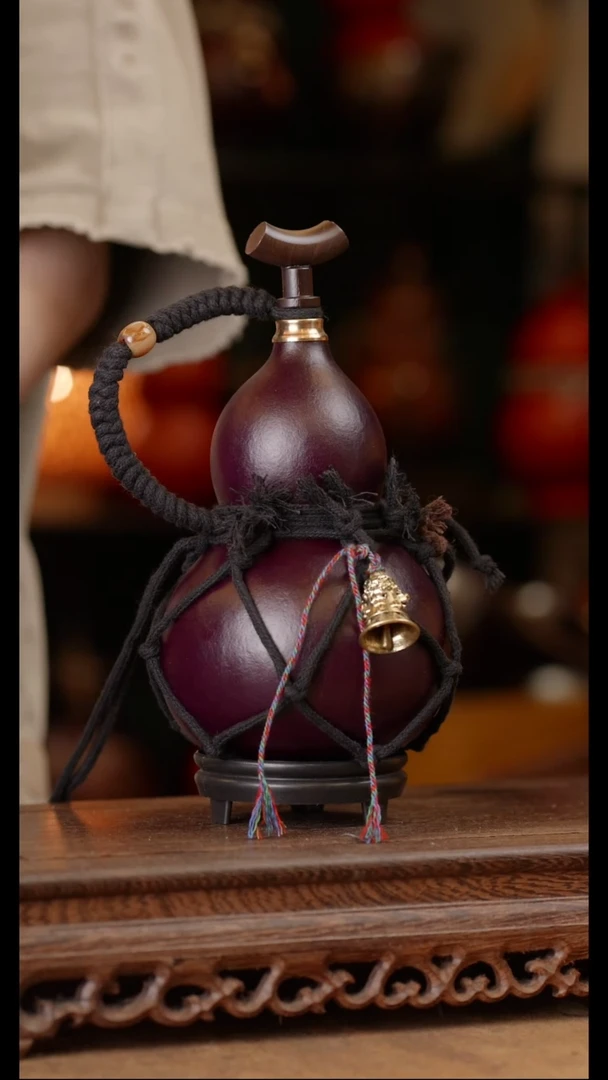 17号精品天然大漆酒葫芦一物一拍~