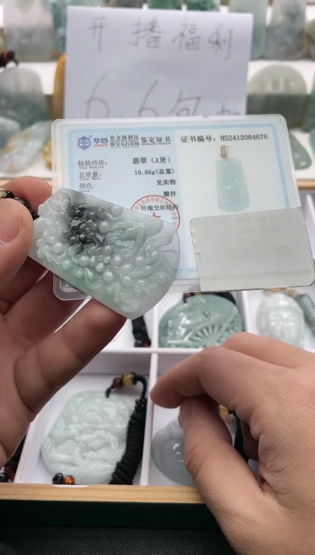 【闪购商品】翡翠颈饰未镶嵌..../2/11/ 12