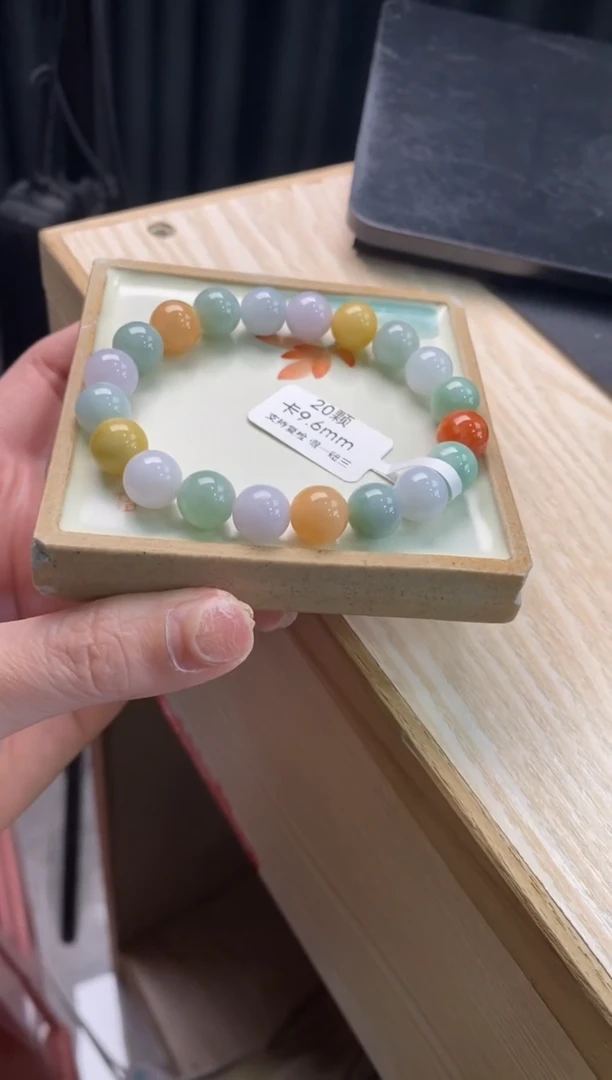 【闪购商品】翡翠手链未镶嵌天然翡翠手串2108