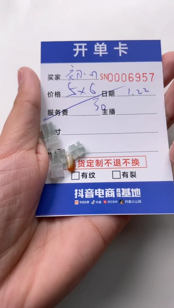 【闪购商品】翡翠颈饰未镶嵌00006957