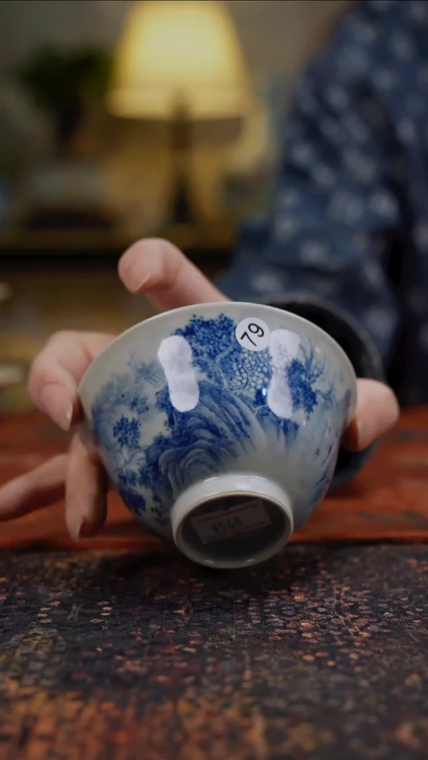 杯景德镇陶瓷杯碗柴烧多人