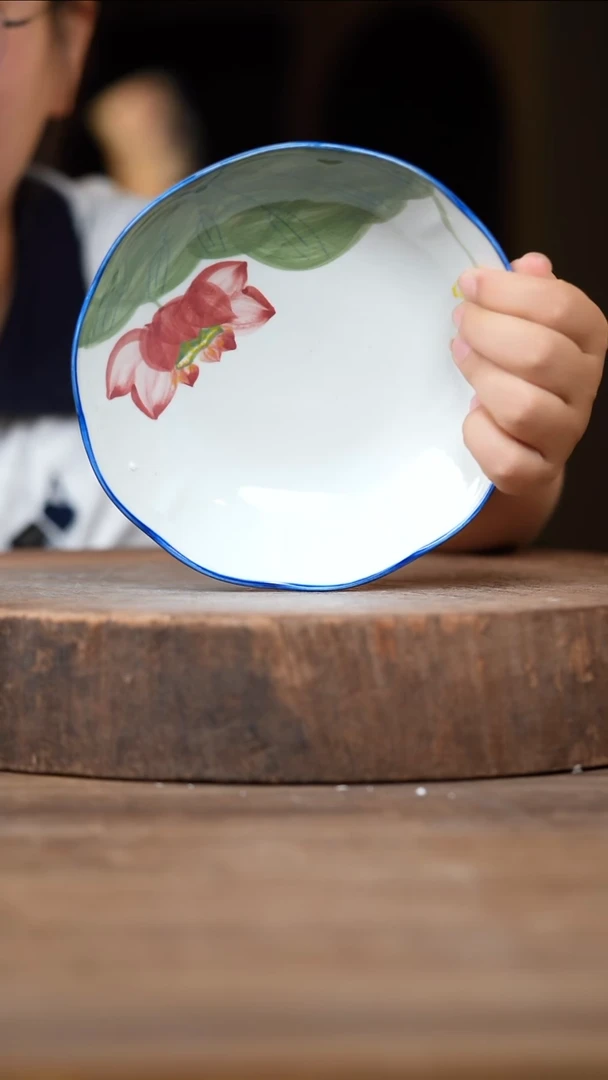 瓷片景德镇高温釉下彩（食品级）