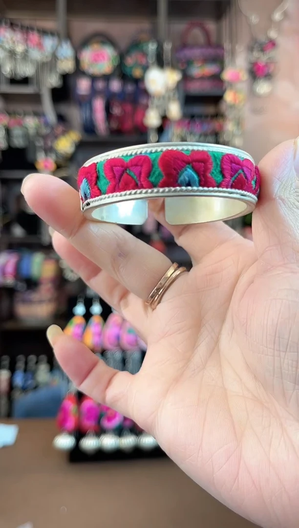 织绣 民族风手工非遗老绣饰品522