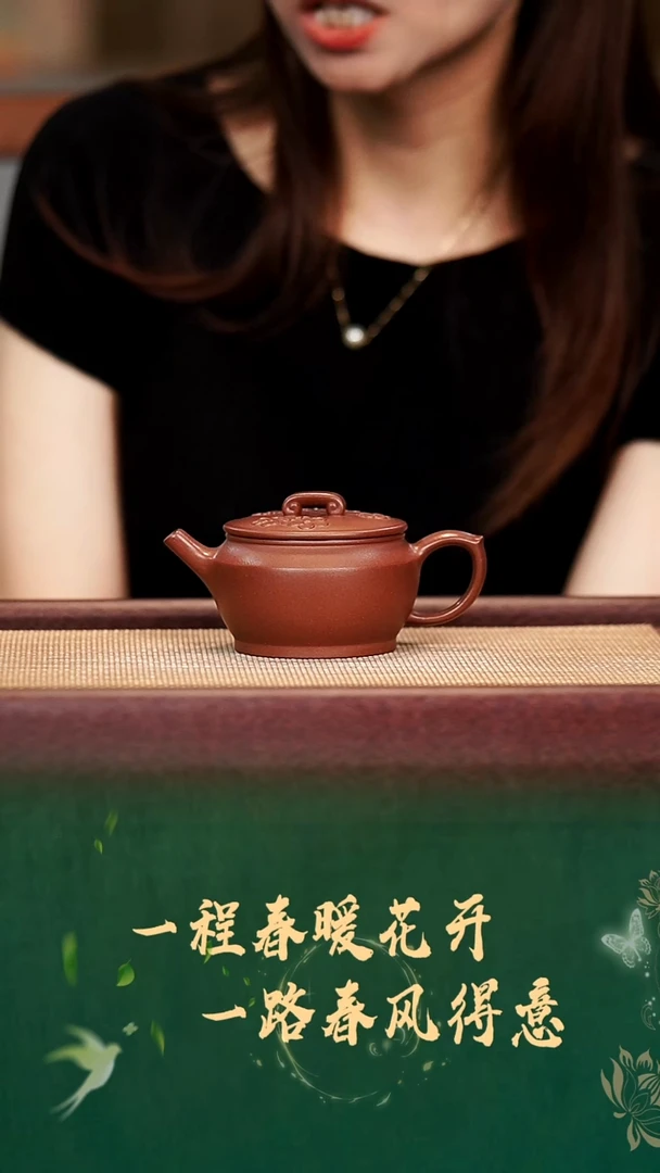 茶壶紫砂蒋梦迪 灼春
