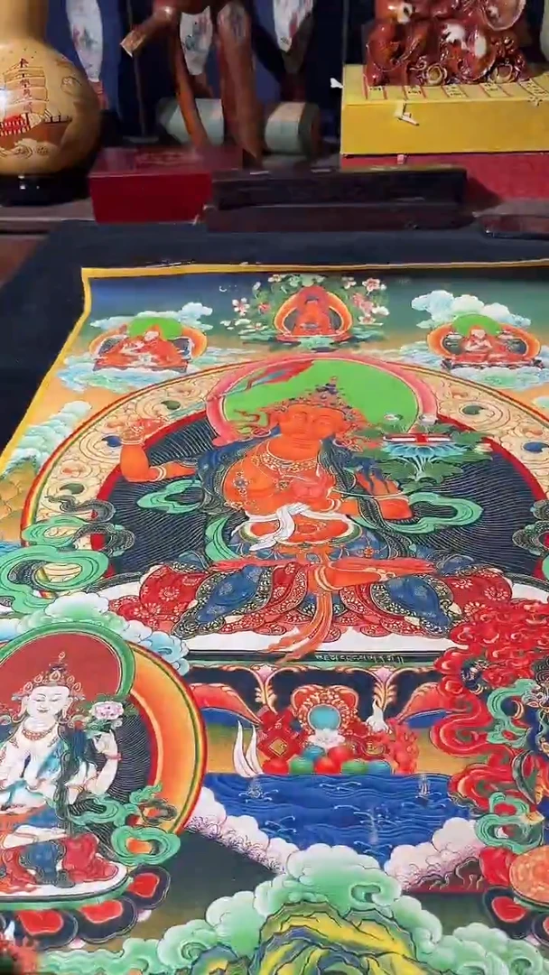 卷轴画藏式珍藏彩绘艺术馆64