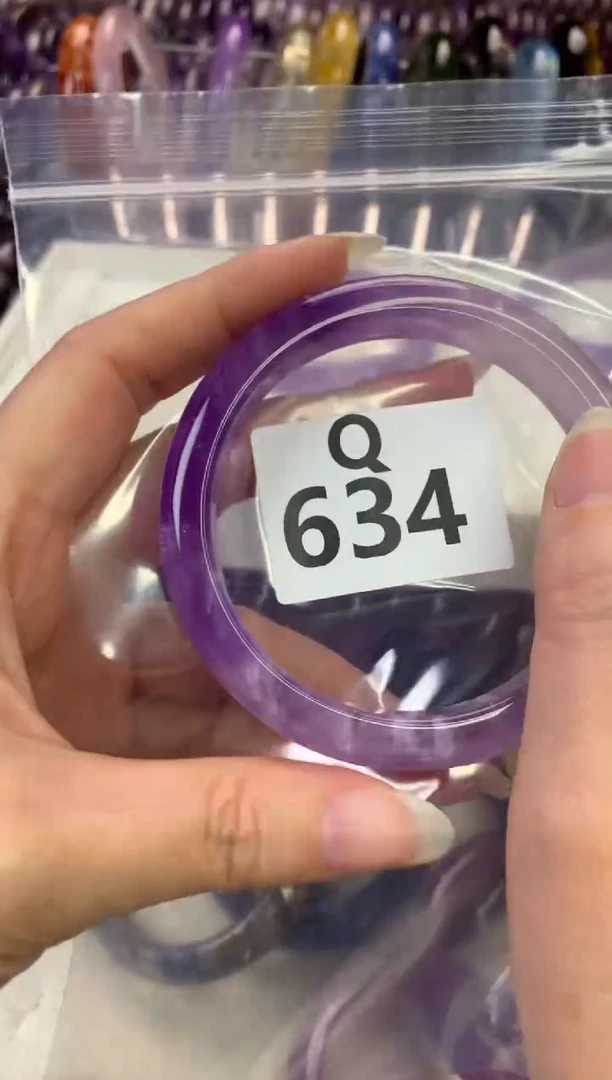 【闪购商品】水晶水晶手镯Q未镶嵌634-61