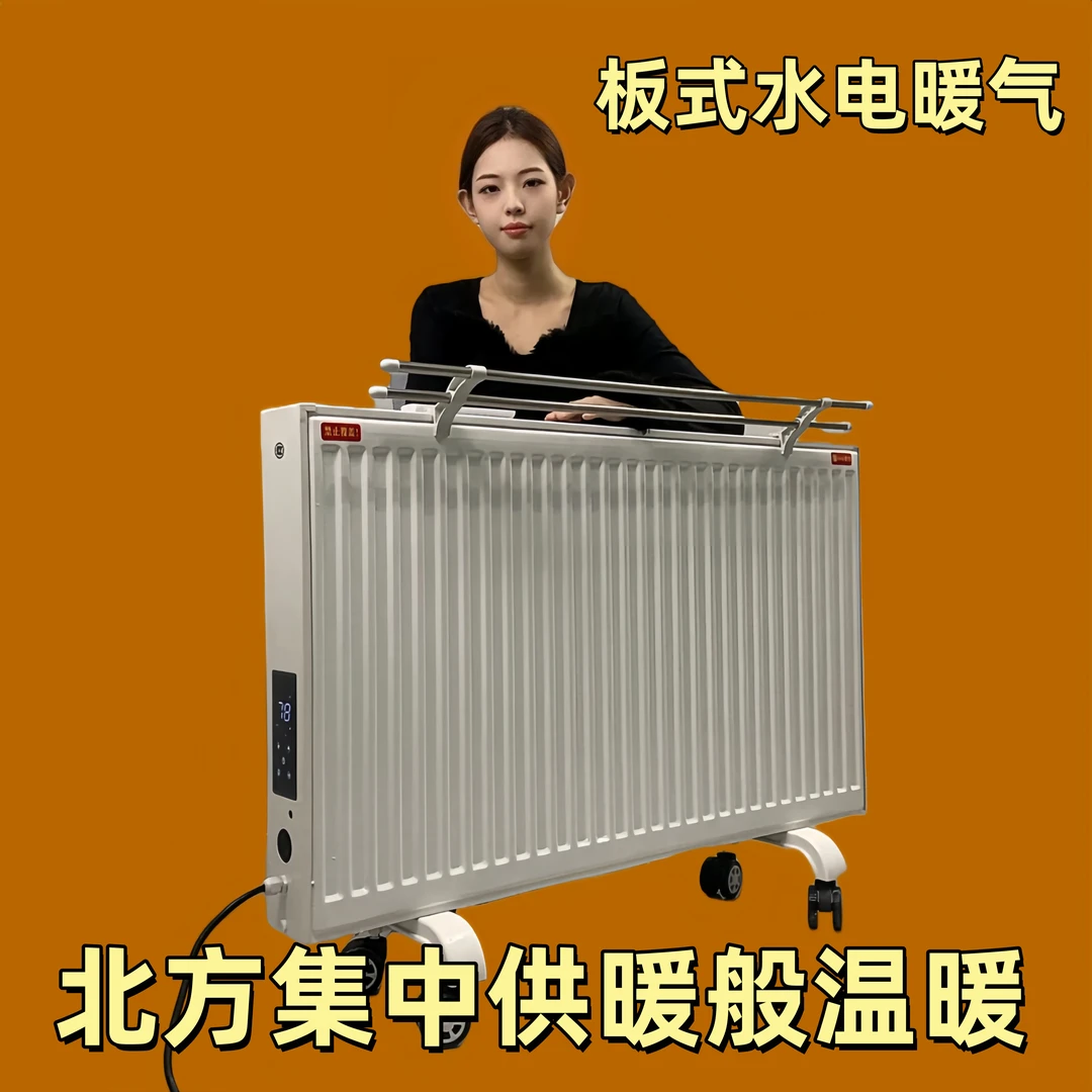 家用多功能板式加水电暖气暖风一体机可挂墙可移动取暖器