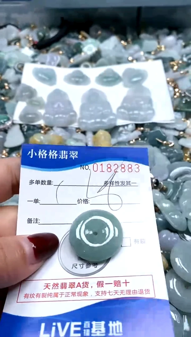 【闪购商品】翡翠颈饰未镶嵌闪购商品0182883