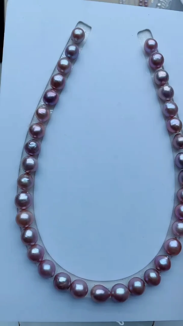 淡水珍珠未镶嵌项链花**朵项链多样性发其一
