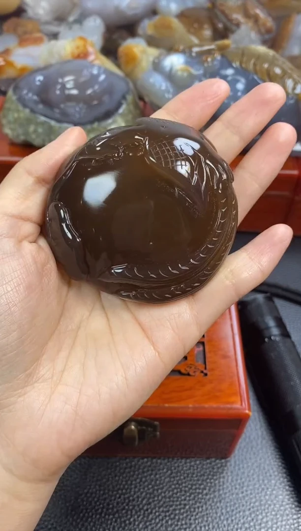 未镶嵌手把玛瑙/玉髓青****️1