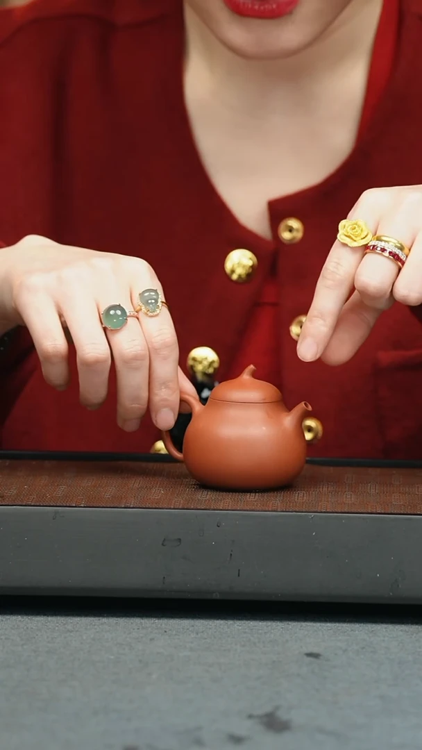 【闪购商品】紫砂茶壶五堂 茄瓜（五柳先生）