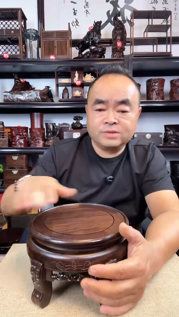 木18公分老李红木工艺品