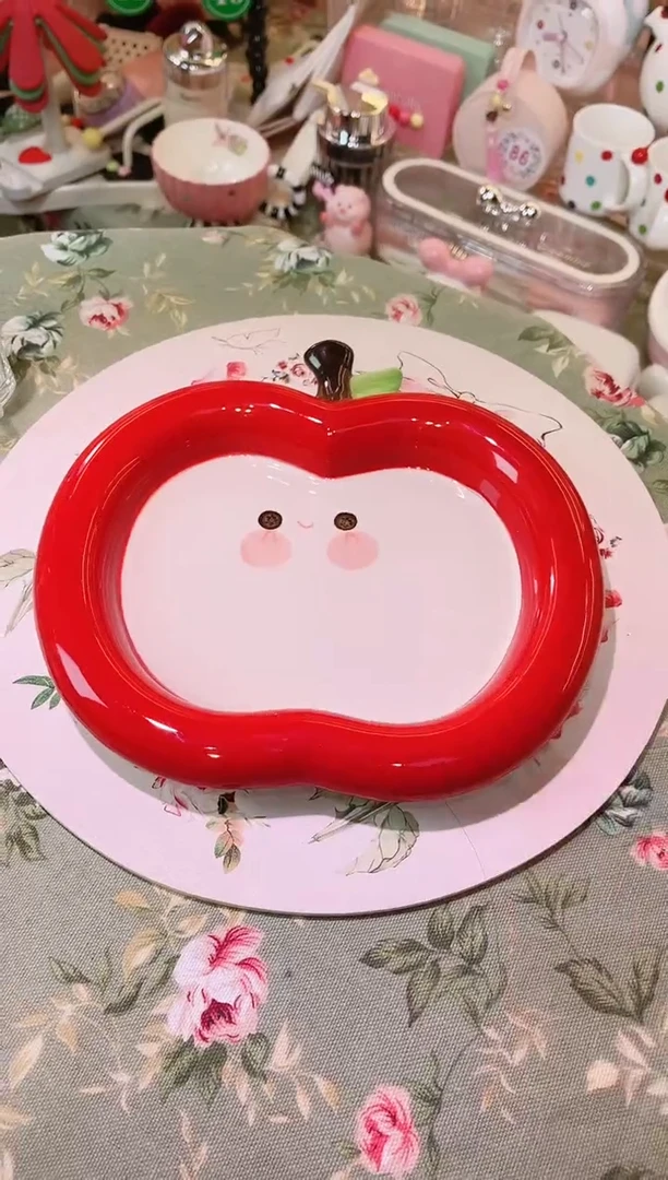 【闪购商品】摆件苹果菜盘品质好，发货快，放心拍