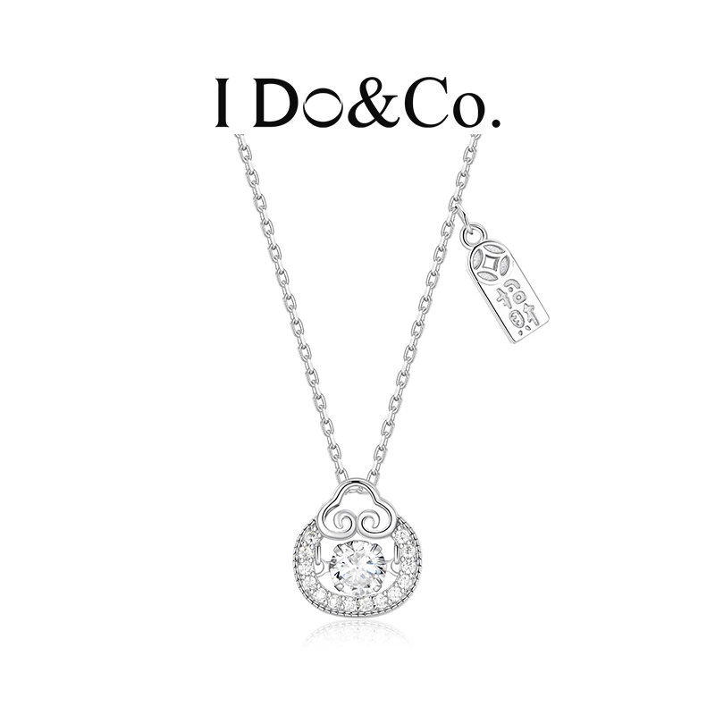 I Do&Co. 坠链均925银 福韵如意招财项链女高级感银饰送女友