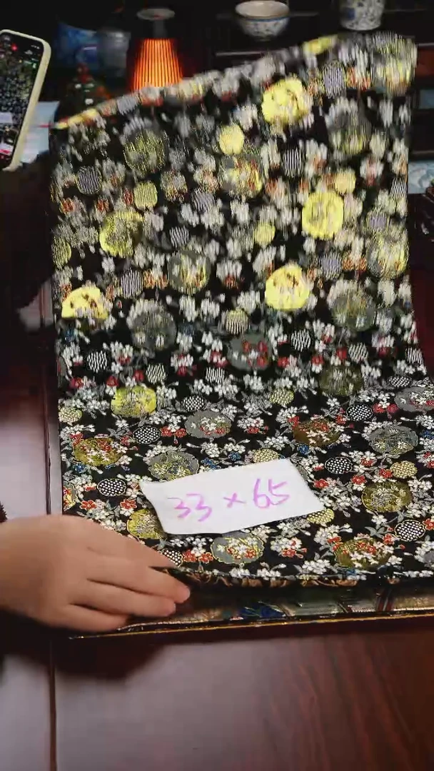 【福利花团锦簇双面】中国风干泡织锦茶席33*65