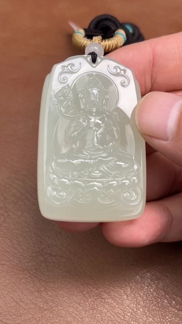 颈饰未镶嵌和田玉11.5GZ多样性拍一发一6