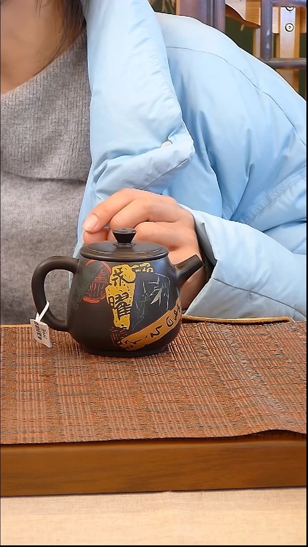 建水紫陶纯手工制作
