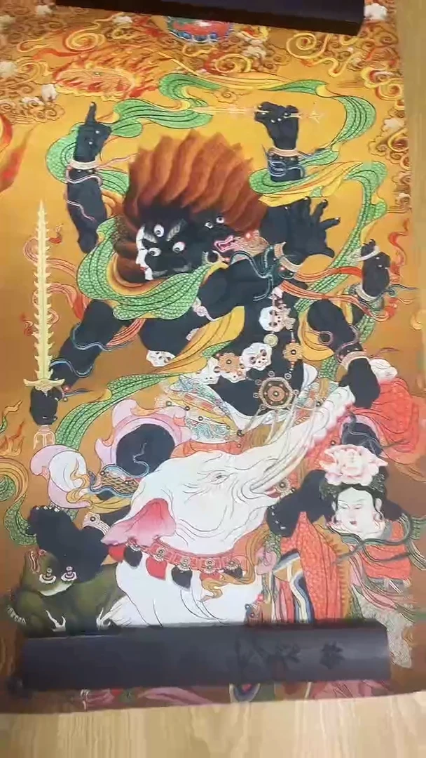 卷轴画卷轴画唐卡商品