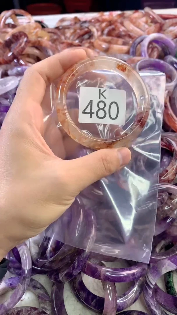 水晶手镯H未镶嵌水晶480-59