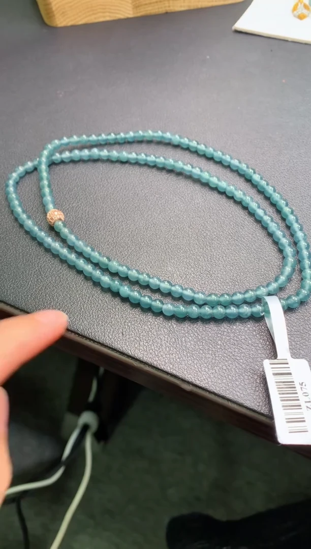 【闪购商品】翡翠颈饰未镶嵌毛衣链 无鉴赏期