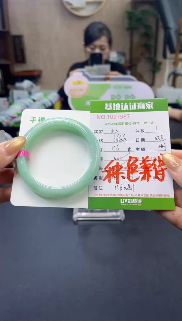 未镶嵌手镯翡翠多人