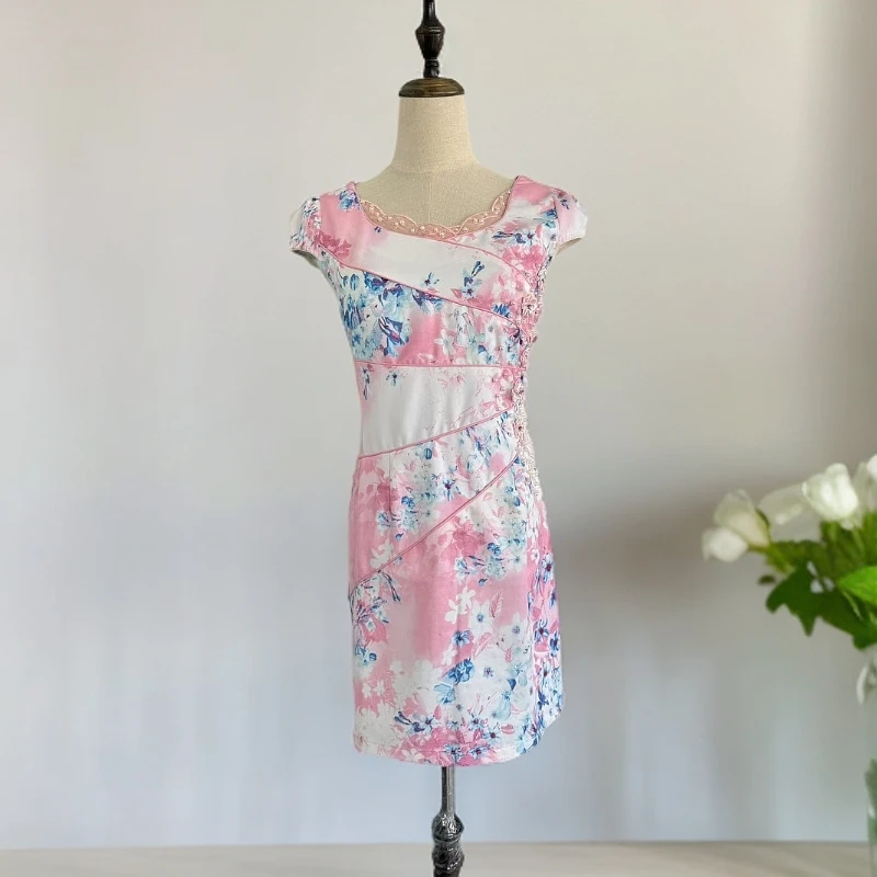 清小个子断码微瑕旗袍