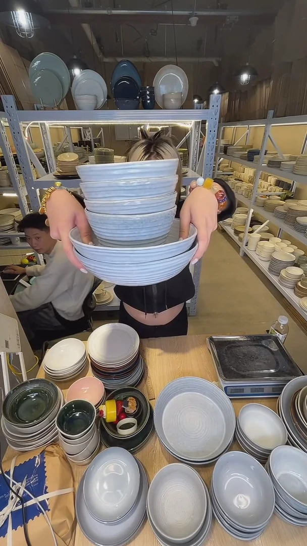 瓷30高温釉下彩陶瓷餐具