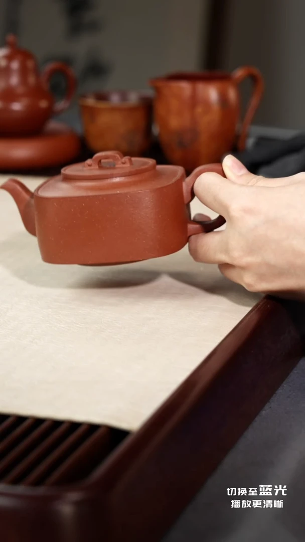 茶壶紫砂均玉-降坡泥-215cc