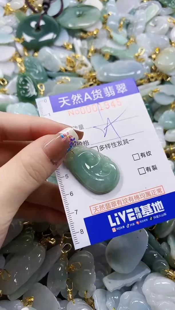 颈饰未镶嵌翡翠天然A货翡翠