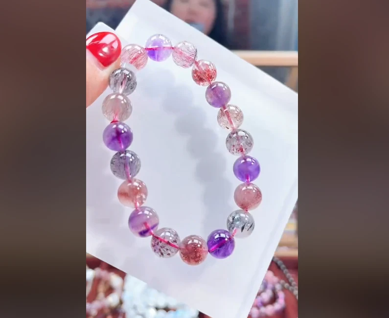 【百晶灵儿】天然水晶10+m定制款