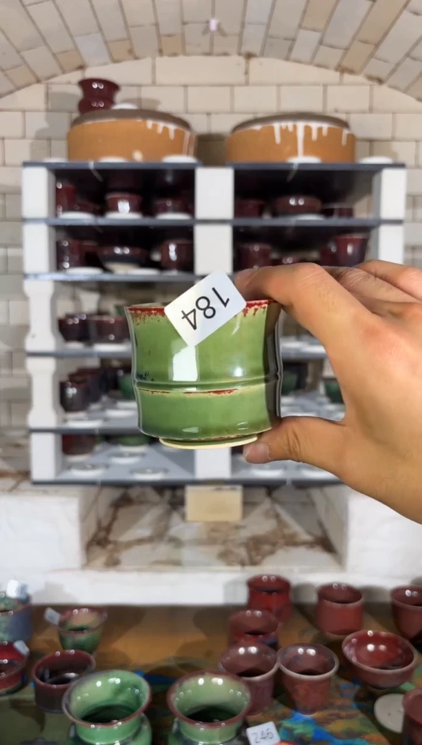 摆件精品窑变钧瓷茶器
