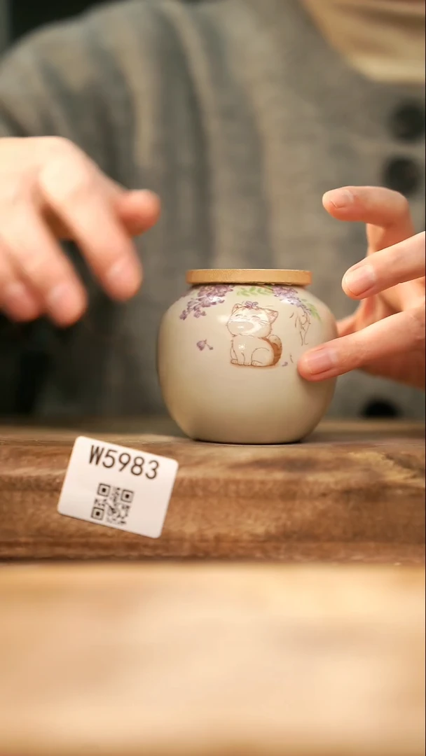 【经典福利】/ 茶叶罐@@W5983