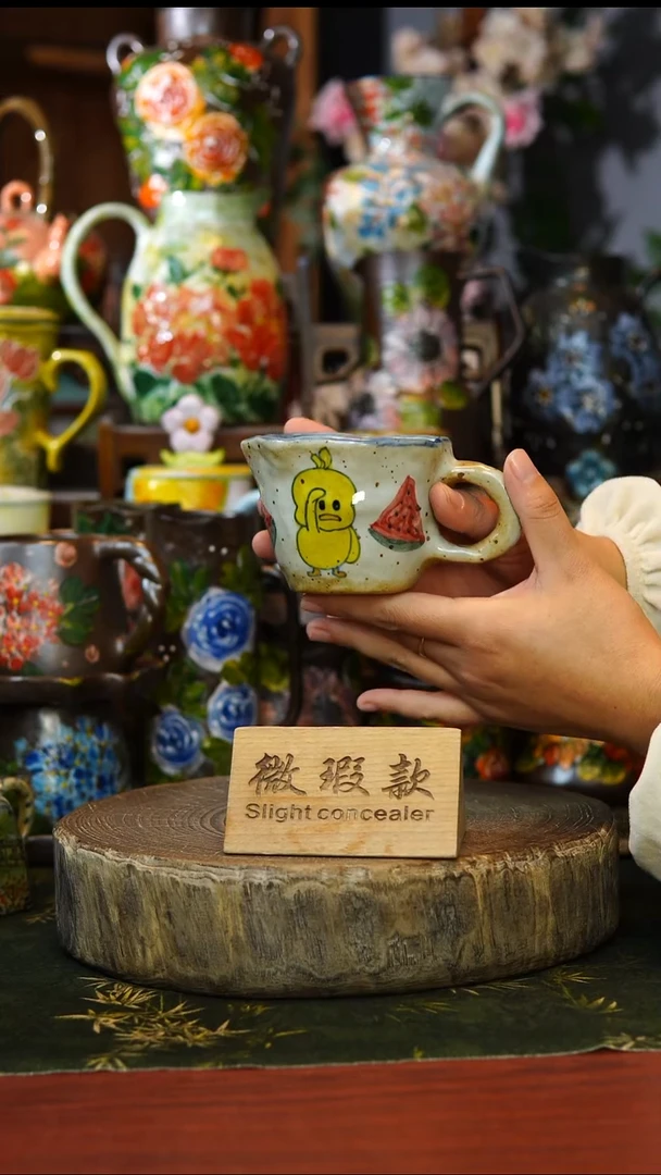 陶瓷1景德镇手工手绘釉下彩