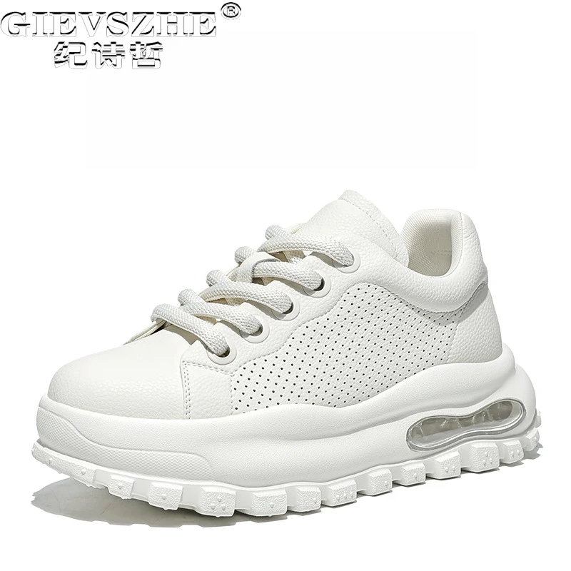 纪诗哲男鞋时尚百搭轻便运动鞋子男款厚底透气休闲鞋潮流简约板鞋