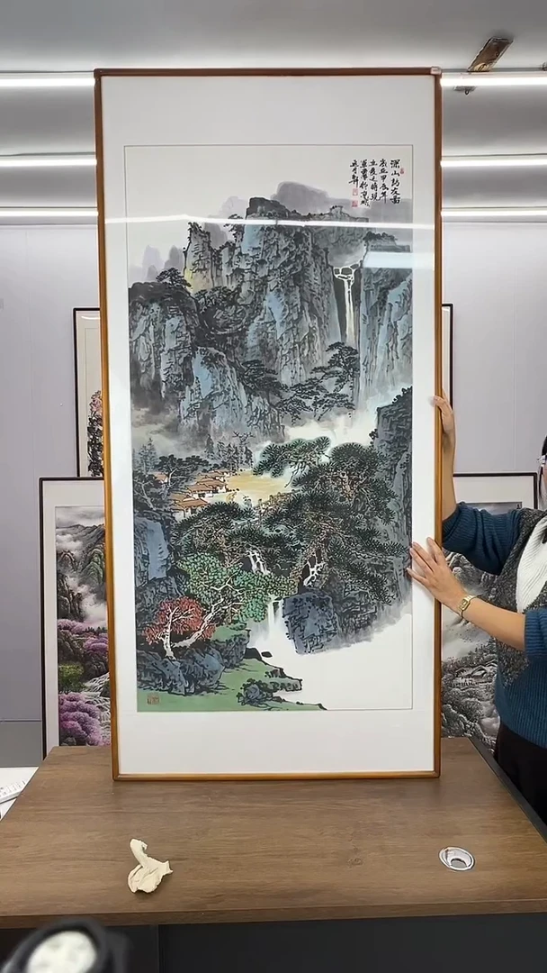 国画张现军  170*80 山水