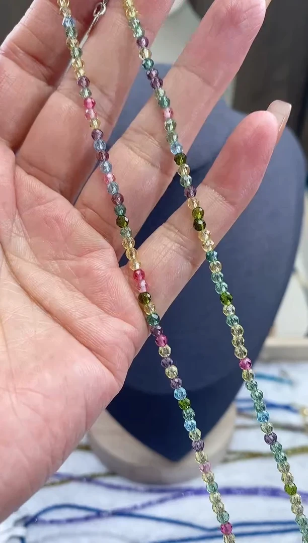 【闪购商品】尖晶石项链银S925镶嵌诗颜甄选珠宝SYZB07